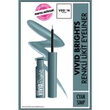 Vivid Brights Likit Eyeliner - Cyan Simp