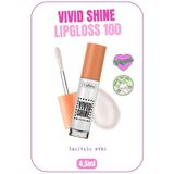Vivid Shine Lipgloss Nemlendirici Işıltılı Dudak Parlatıcısı - 100 Crystal Clear - Şeffaf