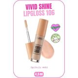 Vivid Shine Lipgloss Nemlendirici Işıltılı Dudak Parlatıcısı - 106 Vanilla Goddess - Nude