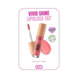 Vivid Shine Lipgloss Nemlendirici Işıltılı Dudak Parlatıcısı - 107 Playdate Pink - Pembe