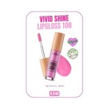 Vivid Shine Lipgloss Nemlendirici Işıltılı Dudak Parlatıcısı - 108 Pink Utopia - Pembe