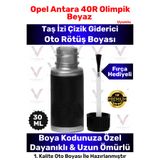 Vividale Premium Taş İzi Çizik Giderici Opel Antara 40R Olimpik Beyaz Uyumlu Oto Rötüş Boyası 30ml