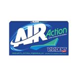 Vivident 33 gr Air Action Nane ve Okaliptus Aromalı Şekersiz Tatlandırıcılı Şerit Sakız (2 adet)