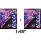 Vivident Storming Ahududu Aromalı Şekersiz-Tatlandırıcılı Şerit Sakız 33G (2 Adet) - 33 gr