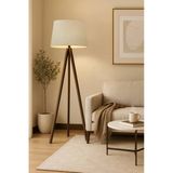 Vivido Home Ceviz Dora Bej Ahşap Lambader