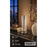 Vivido Home Gümüş Simli Aura Masa Lambası