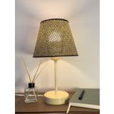 Vivido Home Hasır Kahve Krem Abajur