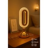Vivido Home Kristal Led Gold Ozmo Masa Lambası
