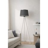 Vivido Home Mono Antrasit Beyaz Ayaklı Lambader