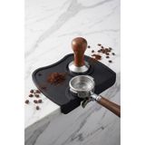 Vivien Home 58mm Aşınmaya Dayanıklı Kahve Tamper Matı, Kaymaz Silikon Kahve Tamper Tutucu
