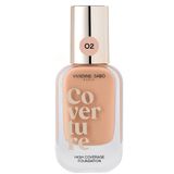 Vivienne Sabo Coverture High Coverage 02 Beige Full Coverage Natural Matte Finish Fondöten