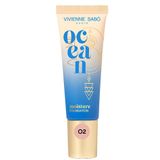 Vivienne Sabo Ocean Moisturizing 02 Warm Beige Hydrating Fluid With Natural Radiant Finish Fondöten
