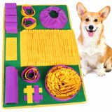 Vivifying Köpekler için Snuffle Mat, Can Sıkıntısı ve Zihinsel Uyarım için İnteraktif Köpek Bulmaca Oyuncakları, Koklama Minderi Küçük Köpeklerin ve Kedilerin Yavaş Yemeye ve Meşgul Olmasına Yardımcı
