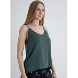 Vivis Kadın Spaghetti Askılı Tank Top, Yeşil, M Beden