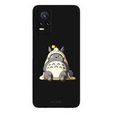 Vivo V21E İle Uyumlu Siyah Forest Giant Desenli Silikon Kılıf