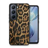 Vivo V40 Lite Uyumlu Kılıf Leopar Desenli Kapak Hlt-Leopar