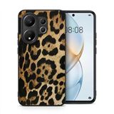 Vivo X200 Fe Uyumlu Kılıf Leopar Desenli Kapak Hlt-Leopar