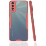 Vivo Y20 Kılıf Kamera Korumalı Ultra İnce Buzlu Mat Renkli Silikon Kapak Parfe