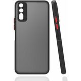 Vivo Y20 Kılıf Mbtm Hux Kapak-Siyah