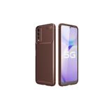Vivo Y20 Kılıf Negro Karbon Görünümlü Silikon Kapak 2219
