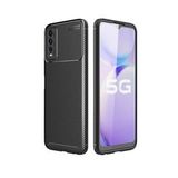 Vivo Y20 Kılıf Zore Negro Karbon Tasarım Silikon Kılıf