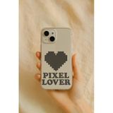 Vivo Y20 / Y20s Pixel Lover Baskılı Şeffaf Silikon Kılıf