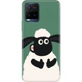 Vivo Y21S Kılıf Desenli Baskılı Tpu Rubber Kapak Kuzucuk - 001-Renkli