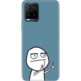 Vivo Y21S Kılıf Desenli Baskılı Tpu Rubber Kapak Trollcük - 001-Renkli