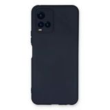 Vivo Y21S Kılıf Nano Içi Kadife Silikon - LACIVERT-(5796)