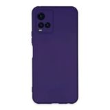 Vivo Y21S Kılıf Nano Içi Kadife Silikon - MOR-(5796)
