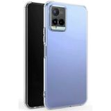 Vivo Y21s Uyumlu Kılıf Lüx Şeffaf Silikon