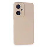 Vivo Y27 Kılıf Nano İçi Kadife Silikon - Pudra