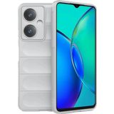 Vivo Y27 Kılıf Optimum Silikon - Krem