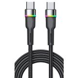 Vivo Y27 Y31 Y31s Y33s Y33t Y35 Y36 Şarj Kablosu Type-C 60W Rgb Led Sz-Cl13
