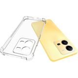 Vivo Y35 Köşeli Şeffaf Anti Shock Silikon Kılıf - 4