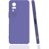 Vivo Y51 Kılıf Klfs Biye Silikon-Lila