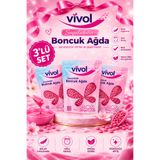 Vivol Soyulabilir Boncuk Ağda Pudralı X 3 Adet