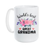 Vivulla68 World best great grandma 425 ml Kahve Kupası