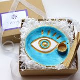 Vivusin Göz Palo Santo El Yapımı Tütsülük - Tütsü Hediyeli (bakır)