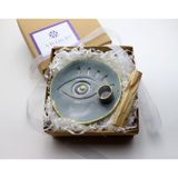 Vivusin Göz Palo Santo El Yapımı Tütsülük - Tütsü Hediyeli (gri)