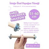 Vixpet Papağan Tüneği 51-60 CM Çapı 25 MM İsteğe Özel Jako Monk Amazon Senegal Konur