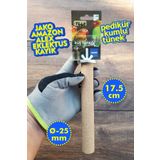 Vixpet Venty 17.5 Cm - Çapı 25 Mm Kumlu Pedikür Papağan Tüneği - Jako, Amazon, Eklektus, Kayık, Alex, Konur