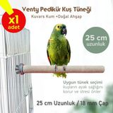Vixpet Venty 25 cm 18 mm Pedikür Papağan Tüneği | Jako | Sultan | Konur | Monk | Lori | Jumbo Muhabbet | Kakariki | Senegal | Sevda