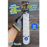 Vixpet Venty 26 cm Çift Taraflı Kumlu Pedikür Papağan Tüneği - Jako, Amazon, Eklektus, Alex, Sultan, Kayık