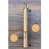 Vixpet Venty Pedikür Papağan Tüneği 40 cm - 40 mm | Macaw | Kakadu | Jako | Amazon | İskender | L242