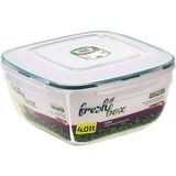 Viyalente 3'Lü Fresh Box 4lt Saklama Kabı Lc120 - Şeffaf