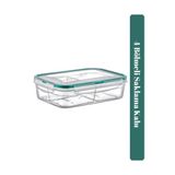 Viyalente 4 Bölmeli Lunch Box, 1000 ml, Hava Geçirmez, Sıvı Sızdırmaz Saklama Kabı LC-520