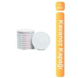 Viyalente Konserve Kapağı Kavanoz Kapağı Çift Silikonlu Şişe Kapağı 50 Adet