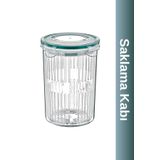 Viyalente Suzgecli Derin Saklama Kabi (Zeytinlik, Tursuluk) 1.5Lt 3Lu