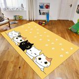 Viyana Home Dijital Baskılı Kaymaz Taban Yıkanabilir Çocuk Odası Oyun Halısı, V-Çocuk-49-Sarı, - 60 x 150 cm